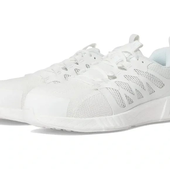 Reebok White Work Fusion Flexweave Athletic/Work Shoes - Picture 1 of 9
